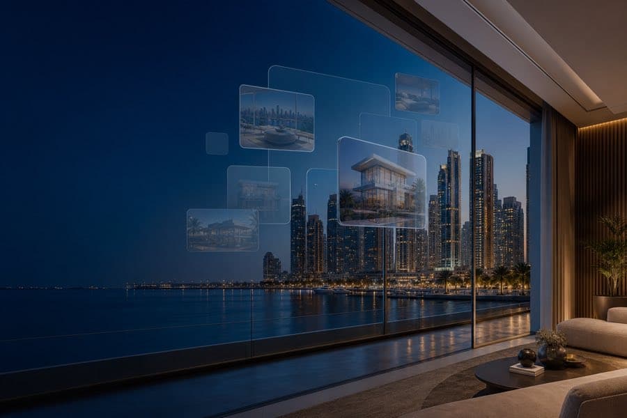 Dubai luxury real-estate scene for the Nestseekers Dubai case study